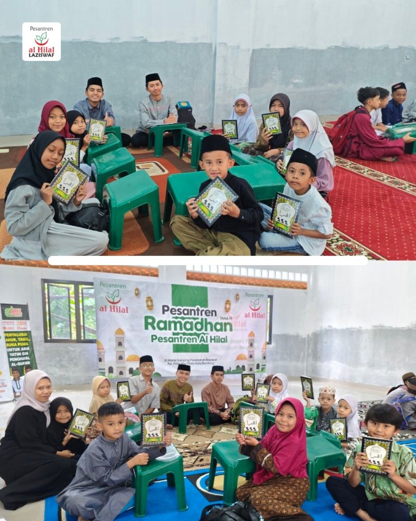 Wakaf Quran Bersama Santri Penghafal Al-Quran