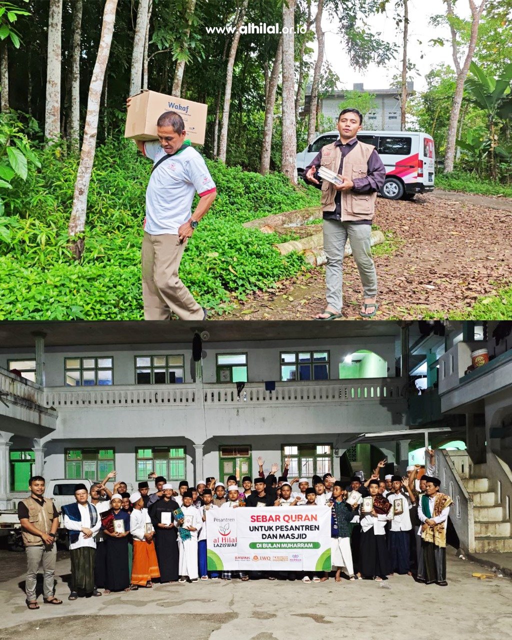 Wakaf Quran untuk Pesantren Yatim dan Dhuafa