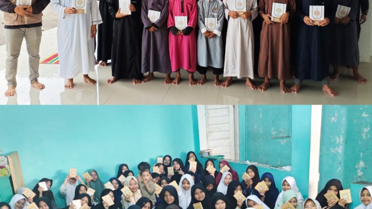 Wakaf Al Quran dengan Program Tebar Quran Nasional
