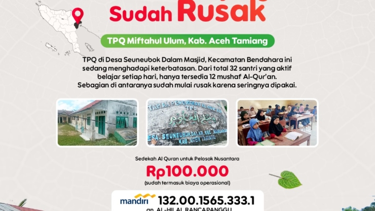 Badan Wakaf Al Quran Terpercaya dan Berdampak untuk sesama