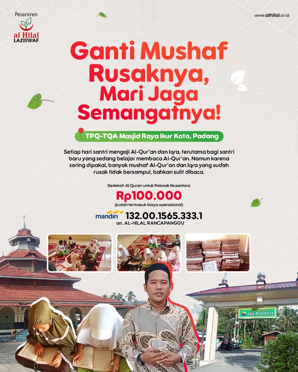 Wakaf Quran Investasi Pahala untuk Generasi Penghafal Al-Quran