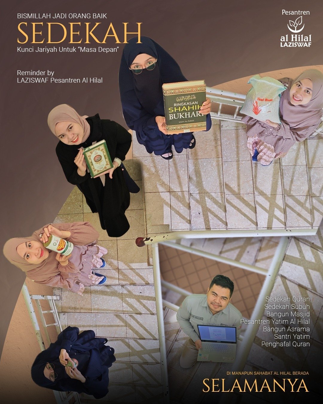 Sore Mengubah Masa Depan Jonathan, Wakaf Quran Mengubah Masa Depan Kita