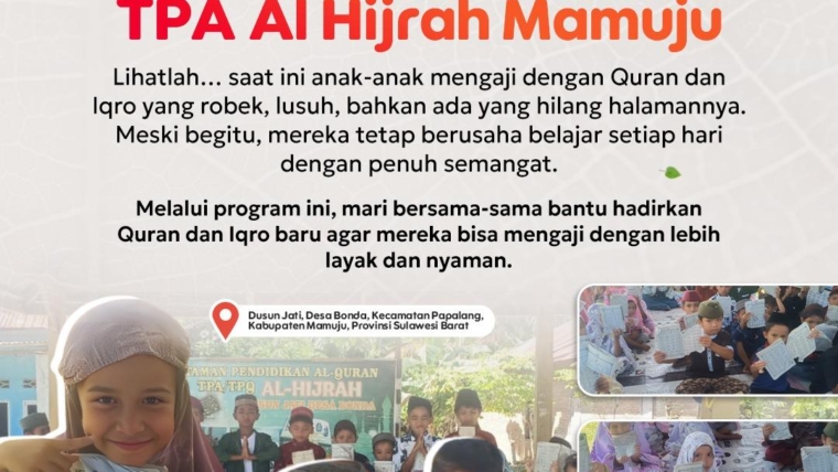 Sebar Quran Bersama Badan Wakaf Quran Bantu Santri Pelosok
