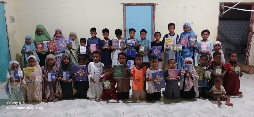 Laporan Sebar Quran Bulan Oktober 2025 LAZISWAF Al Hilal