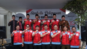 Sebar Quran Indonesia bersama LAZISWAF Al Hilal dan lembaga lainnya Lepas Tim Sebar Qur’an Ramadhan 2026, Salurkan 200 Ribu Wakaf ke Sumatera Utara, Sumatera Barat, dan Aceh