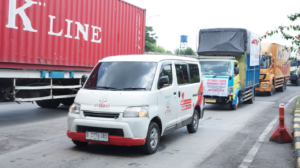 Tiba Di Pelabuhan Merak, Tim Sebar Qur’an Indonesia bersama LAZISWAF Al Hilal Mulai Menyebrang ke Sumatera