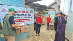 Penyaluran Al-Qur’an untuk Pesantren di Aceh Tamiang, Menguatkan Semangat Pesantren di Tengah Pemulihan Pasca Bencana