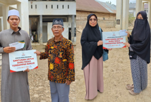 Hadirkan Bantuan di Aceh Tamiang, Sebar Quran Indonesia Kembali Hadirkan Santunan untuk Guru Ngaji Dayah At-Thayyib