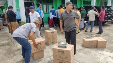 Tiba di Titik Kumpul ke-6 di Tapanuli Tengah, Tim Sebar Quran Indonesia Hadirkan Wakaf Al Qur’an untuk 100 Lebih Penerima Manfaat